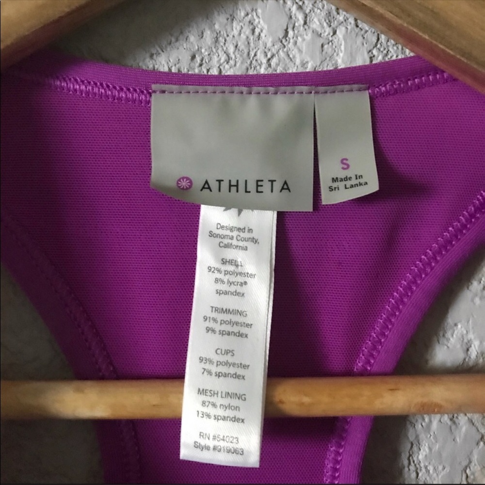 Athleta | Sports tank top with bra - Picture 4 of 4